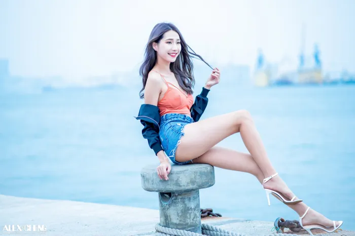 [Mzsock] NO.023 Long-legged beauty model Anita Zhuxuan sexy outdoor shot street photography#[44P]-34